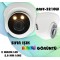 BAFF-5210W 2MP 1080P 2 Warmlight Led Renkli Gece Görüşlü Dome Güvenlik Kamerası