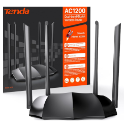 TENDA ROUTER WİFİ AC1200 4PORT AC8